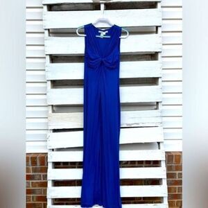 Beautiful Blue Max Studio Maxi Dress
